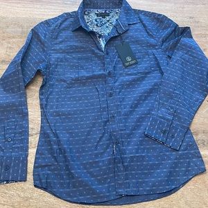 NWT SMASH Button Down Shirt M